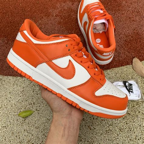 nike dunk syracus|syracuse orange and white dunks.